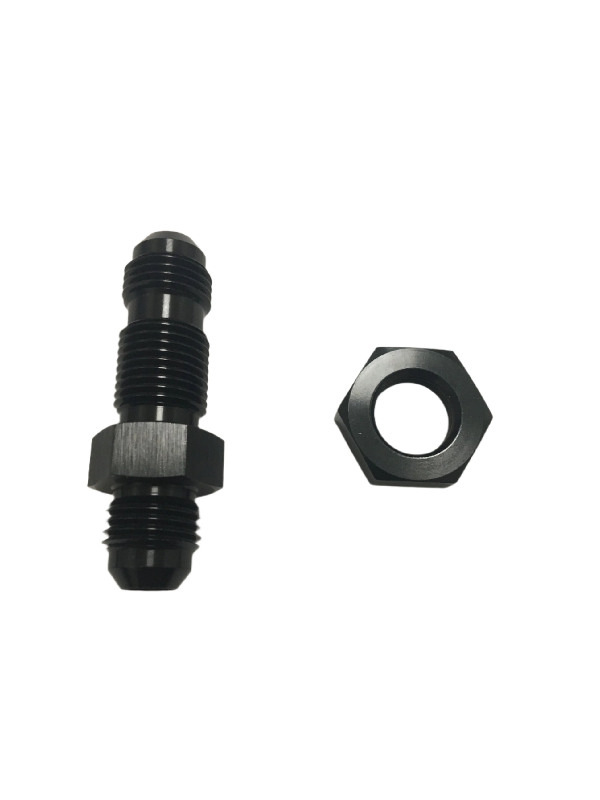 AN6 Bulkhead Fitting with Nut-1