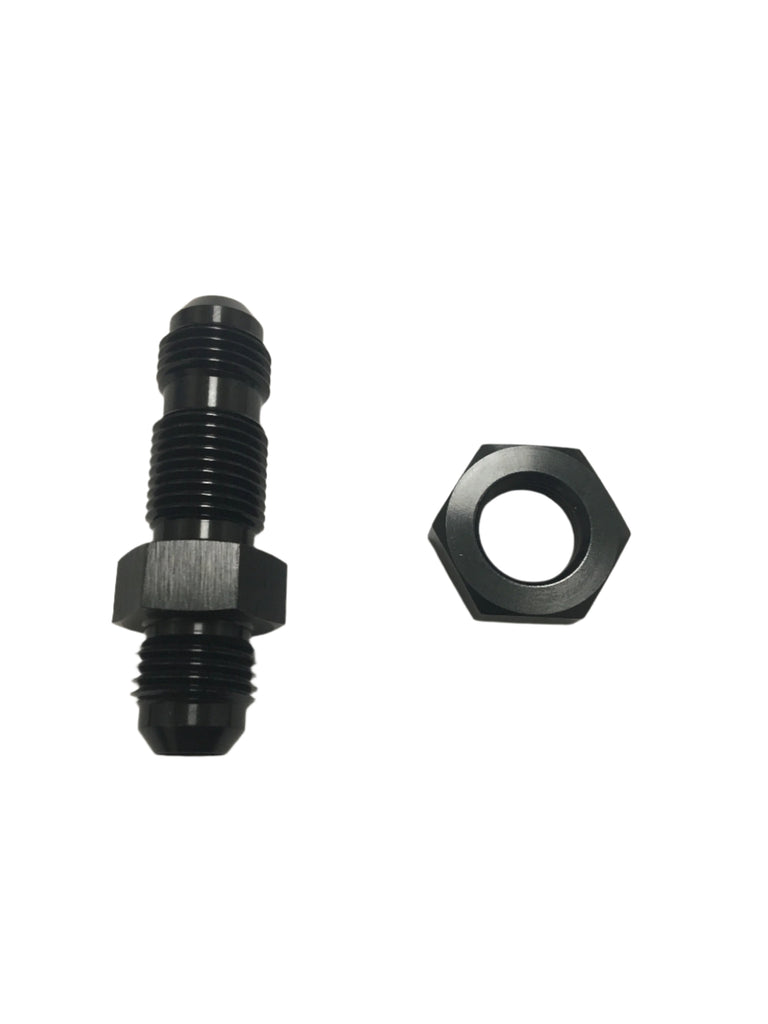 AN6 Bulkhead Fitting with Nut