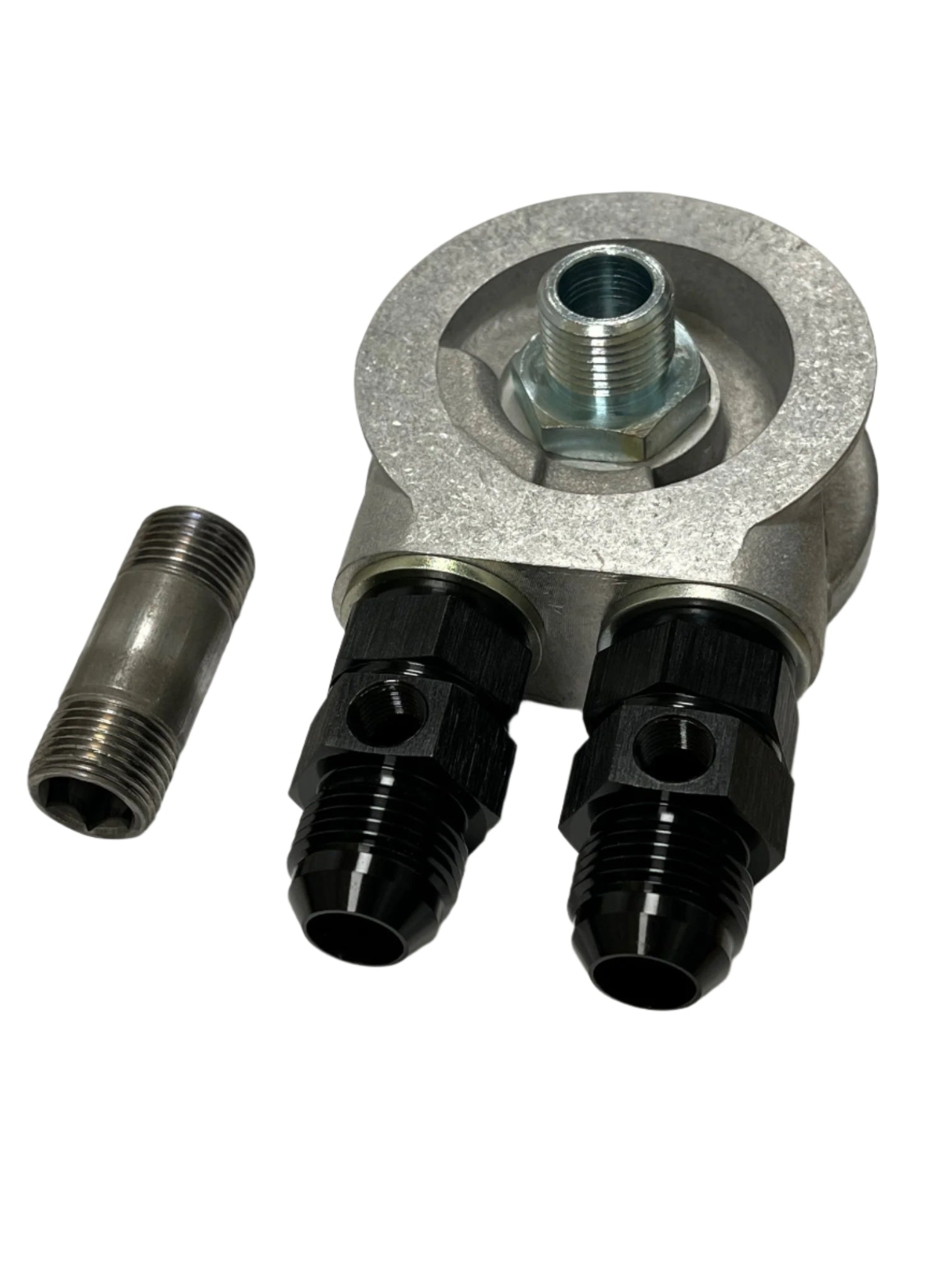 1JZ/2JZ Oil Filter Sandwich Plate (Dual Take Off)