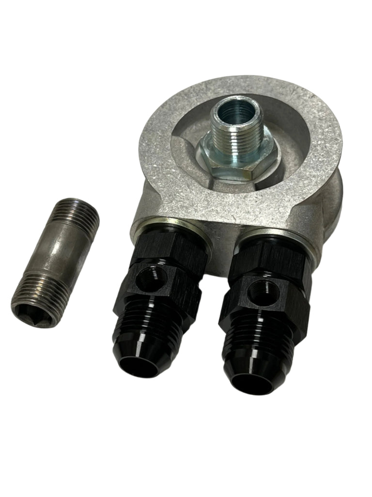 1JZ/2JZ Oil Filter Sandwich Plate (Dual Take Off)