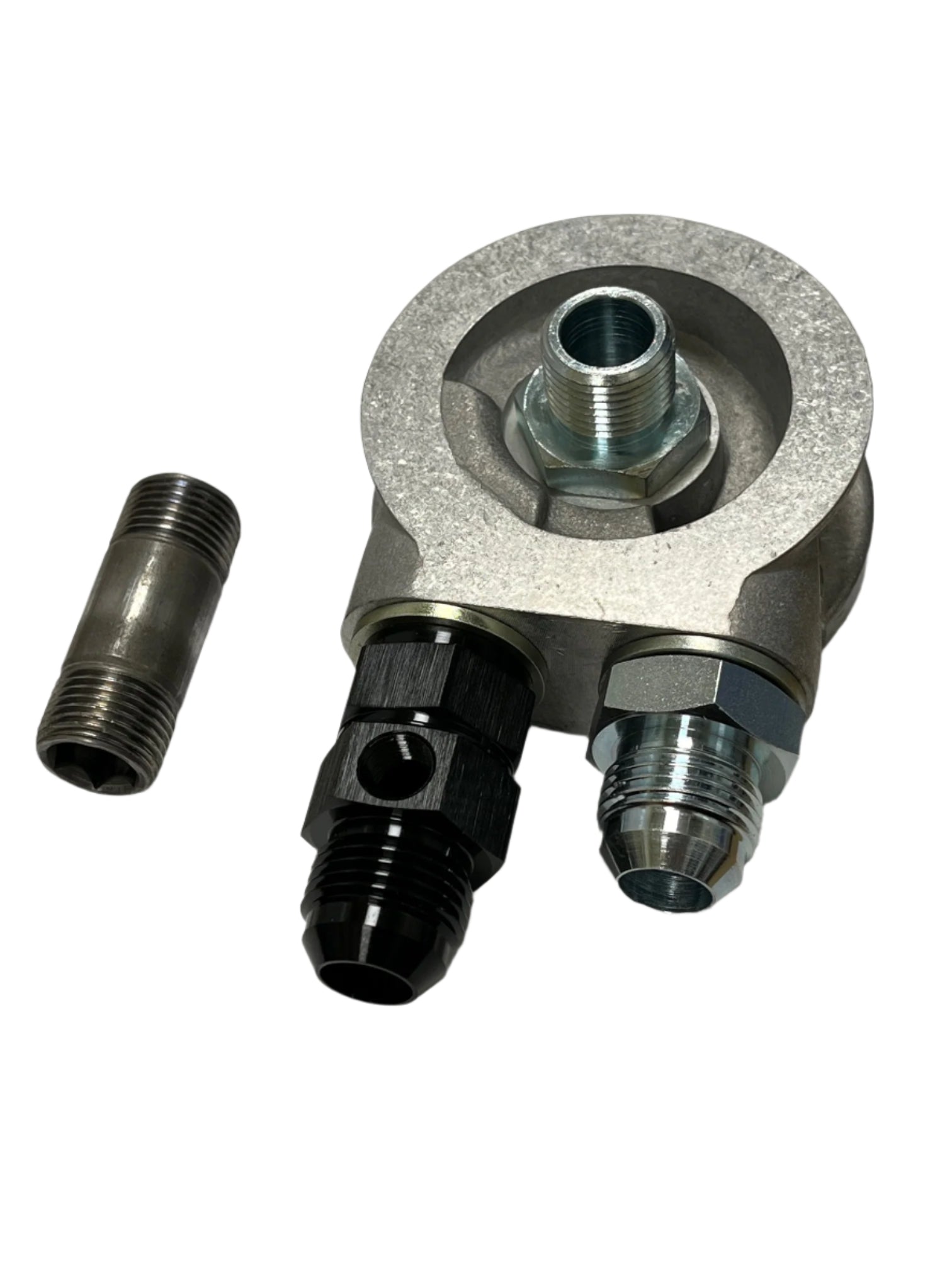 1JZ/2JZ Oil Filter Sandwich Plate (Single Take Off)-1