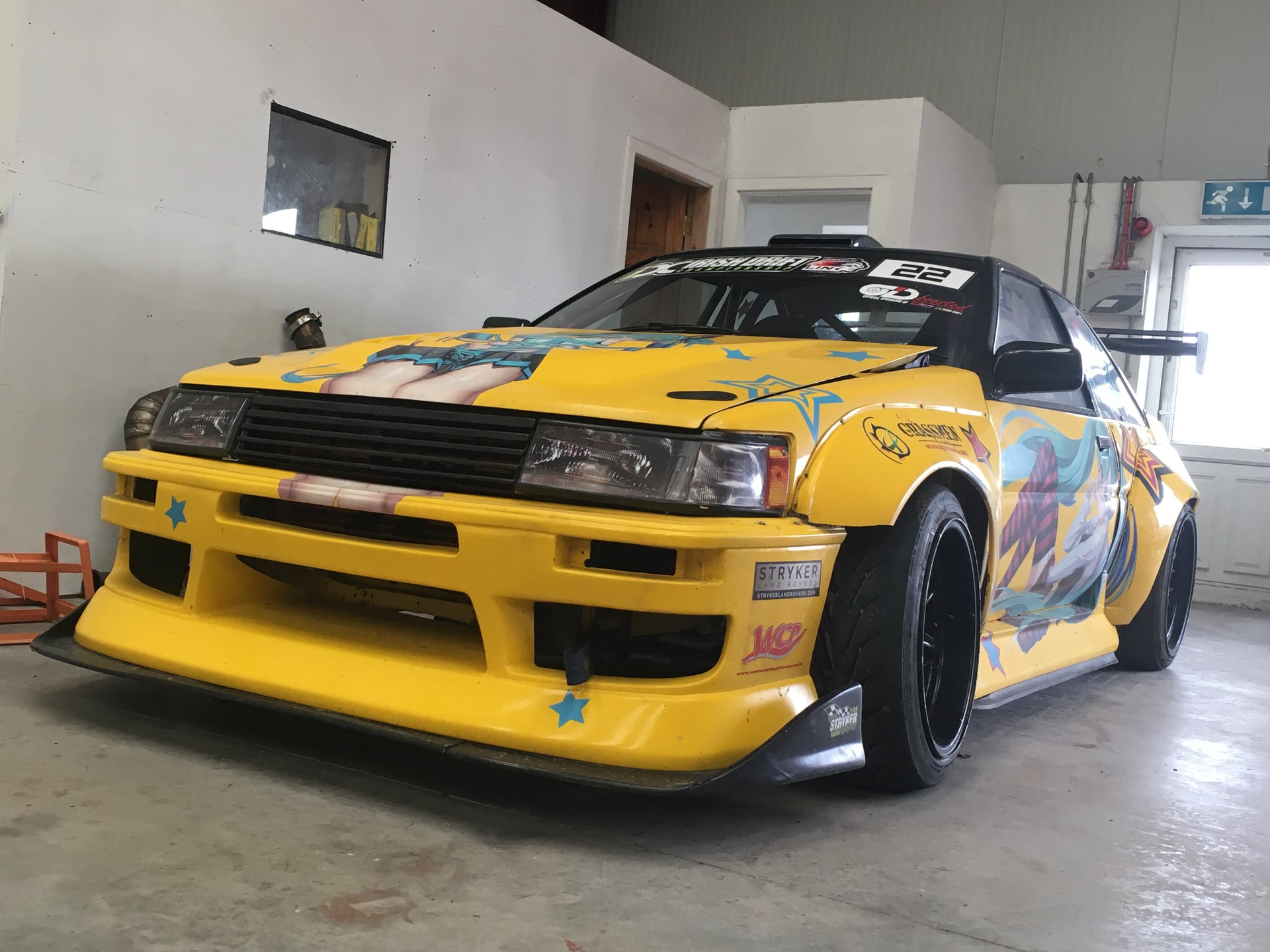 AE86 Levin Stickers For Headlight Blanks - Group-D