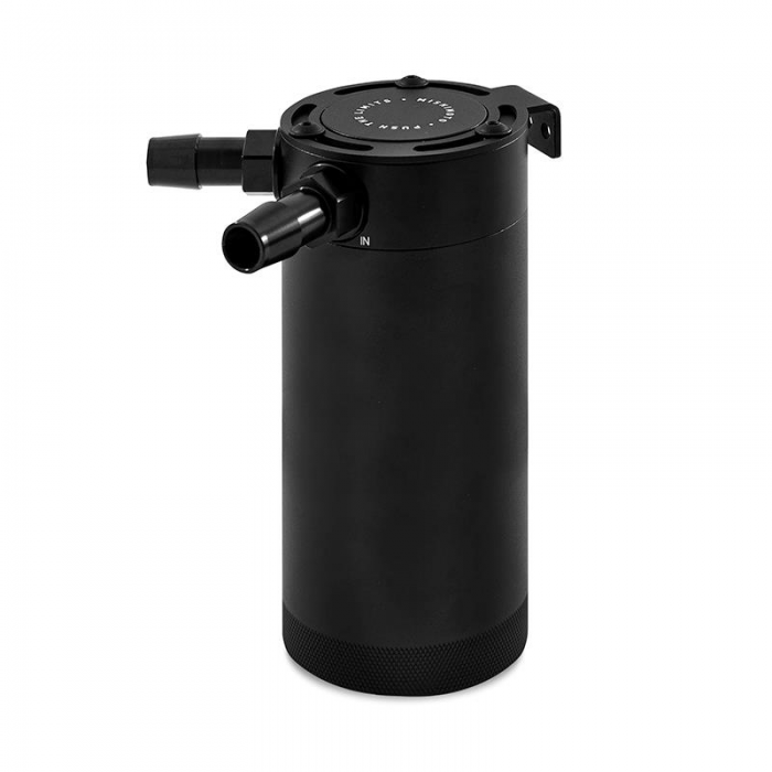 MISHIMOTO XL COMPACT BAFFLED OIL CATCH CAN, 2-PORT-1