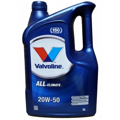 Valvoline All-Climate 20w50 Engine Oil 5L