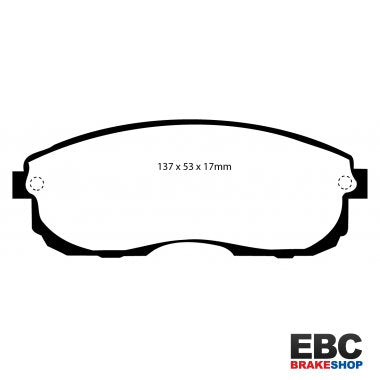 EBC Silvia S13/180SX Yellowstuff Front Brake Pads DP4775R - Group-D