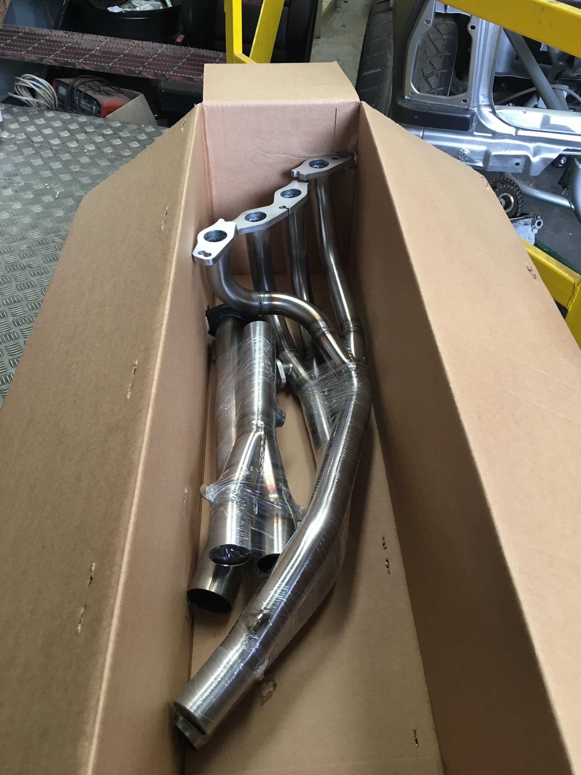 MARTELIUS AE86 4AGE GROUP A STAINLESS MANIFOLD-5