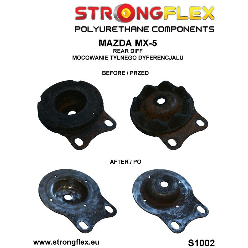 FULL SUSPENSION BUSH KIT ROAD MAZDA MX5 NB-2