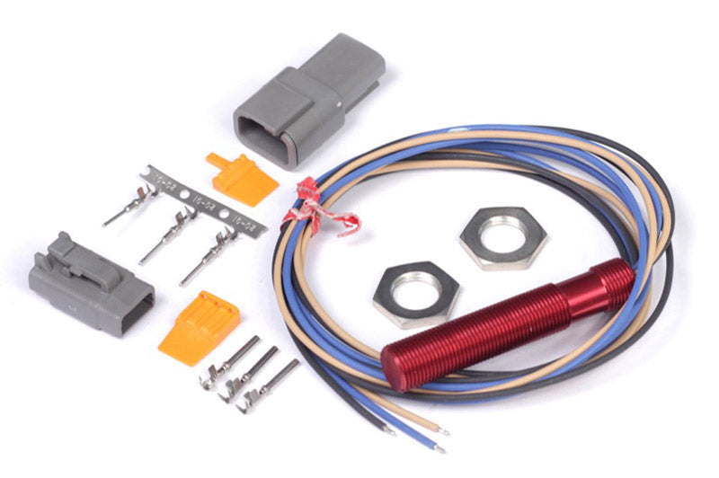 "Red" Single Channel Hall Effect Sensor Thread: M12x1.0 - Group-D