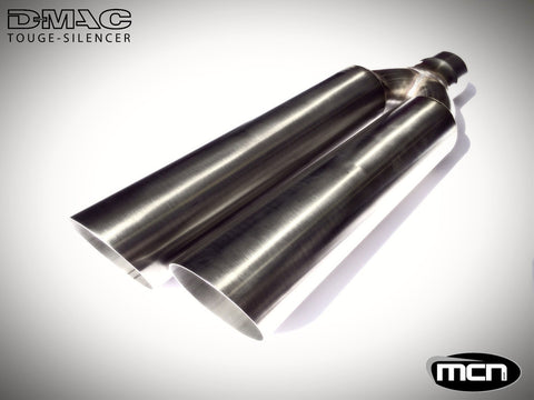 3 Inch Inlet D-MAC TOUGE TAIL PIPE (UNSILENCED) - Group-D