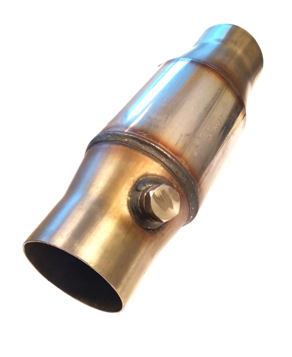 2.5" High Temp Metallic Catalytic Converter 100CPSI FIA-1