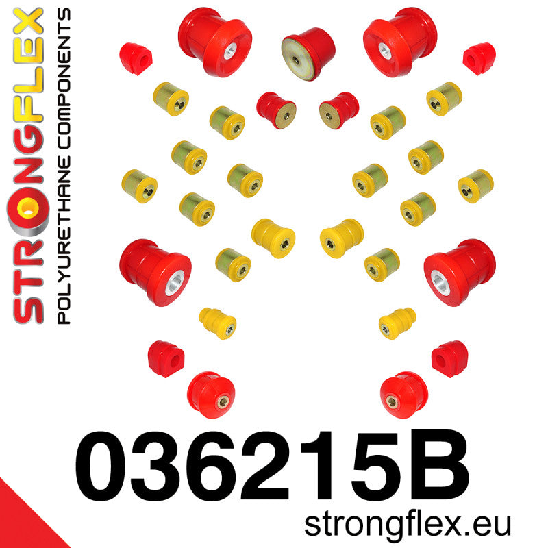 FULL SUSPENSION BUSH KIT BMW E90/E92/E93 / M1 E81/E82/E87/E88-1