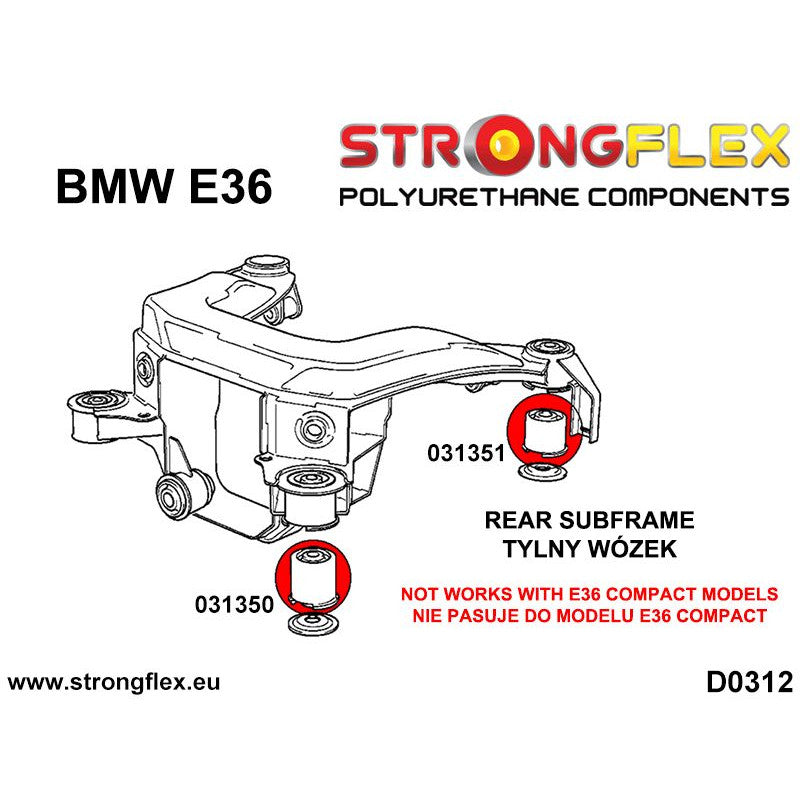 FULL CAR BUSH KIT E36 M3 EVO-4