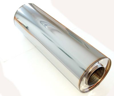 4 Inch Motorsport Silencer Large - Group-D