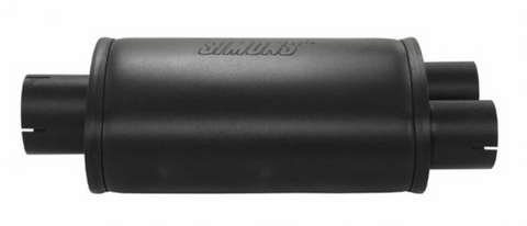 Simons Silencer 3"-2x2.5" Inch (76-2x63mm) Split - Group-D