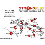 REAR SUSPENSION BUSH KIT 350Z Z33/G35