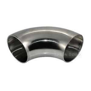 Clubman Stainless 45 Degree Bend 4 Inch - Group-D