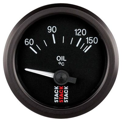 Stack Oil Temperature Gauge - Electrical