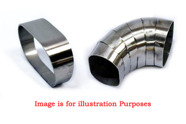 3 Inch Oval Vertical Pie Cut - Group-D